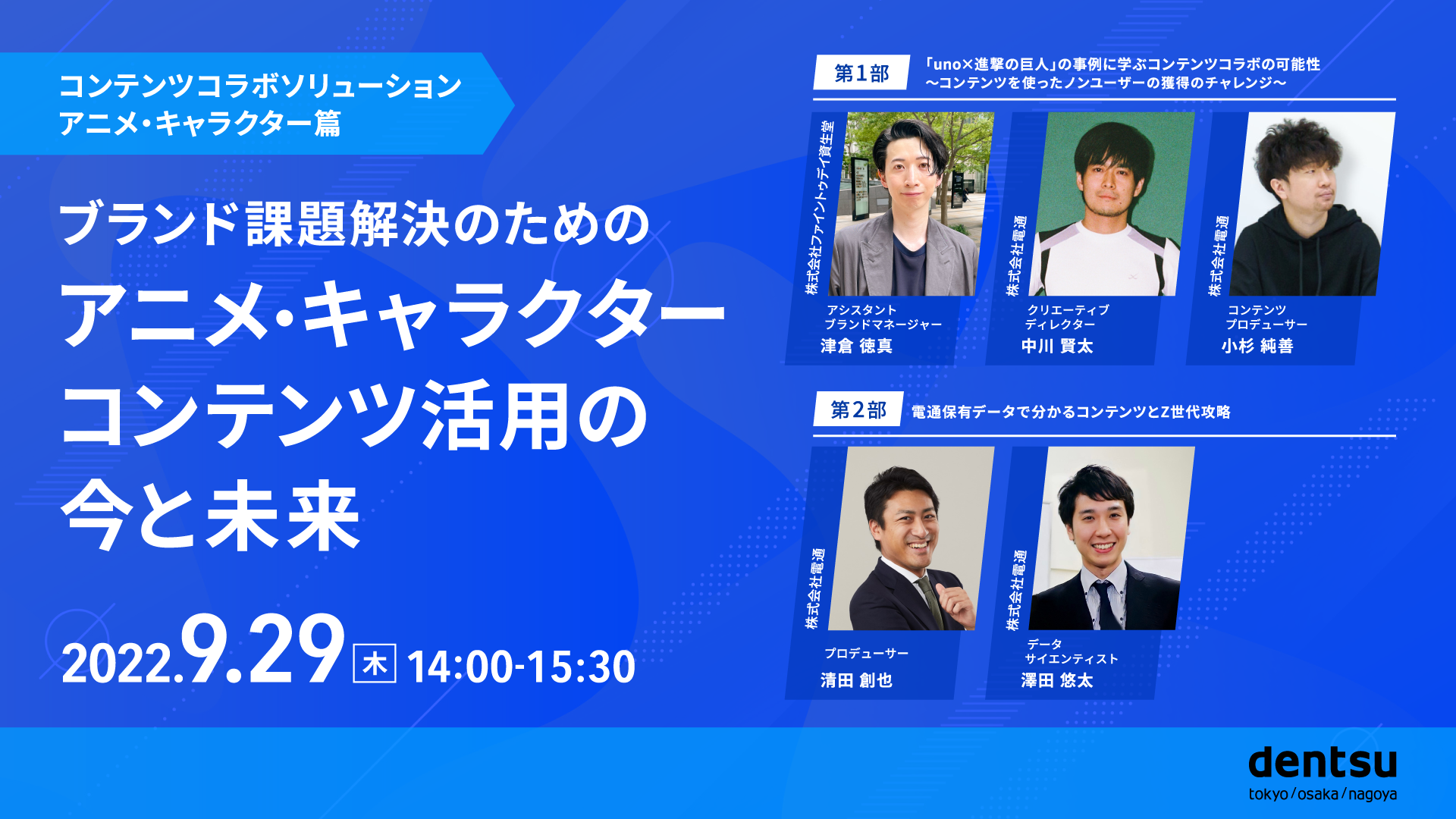 Webinar ９ 29 木 14時より開催 ブランド課題解決のためのアニメ キャラクターコンテンツ活用の今と未来 のご案内 News 課題解決マーケティング情報サイト Do Solutions ドゥ ソリューションズ
